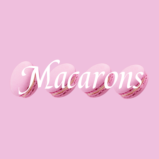 粉色马卡龙手机微博封面