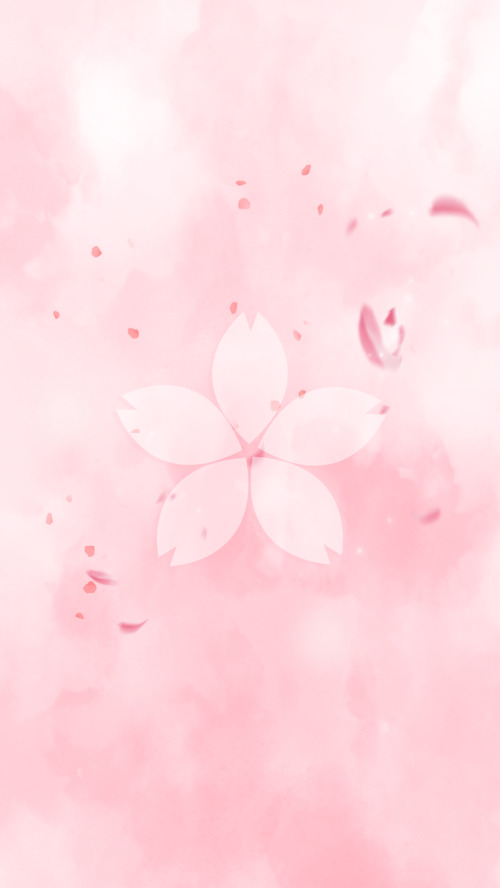 粉色樱花唯美手机壁纸