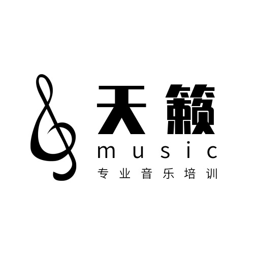 简约音乐培训机构logo设计