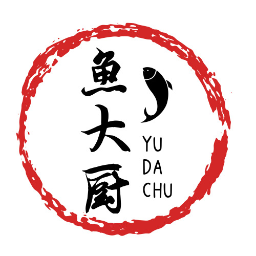 中国风鱼大厨美食logo设计