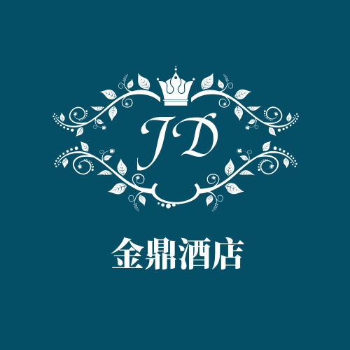 简约欧美风酒店logo